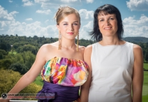 Christelle Secret and model daughter Julie